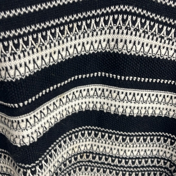 Vince small embroidered stripe v neck oversized - Picture 3 of 5